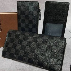 Louis Vuitton Louis Vuitton Damier Portefeuille Long Snap Wallet With Inserts